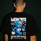 WANTED Teddy Oversized T-Shirt – Dead or Alive Graphic Tee