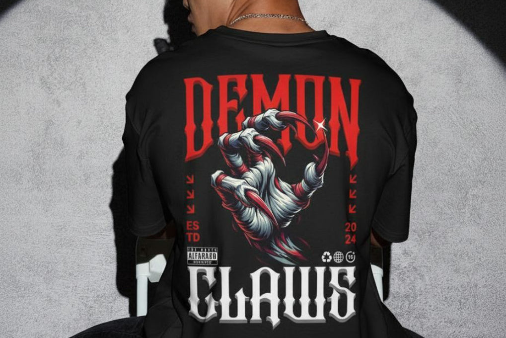 Demon Claws Oversized T-Shirt